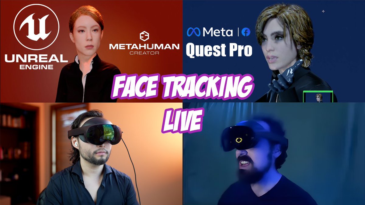 CompoundWitness's tweet photo. Trailblazing podcast from @iBrews &amp; @eyc with live face-tracking in @Meta  #QuestPro and #MetaHumans by @UnrealEngine 

Full episode: https://t.co/QEhTWSOrXz https://t.co/nYBRyxVVHi