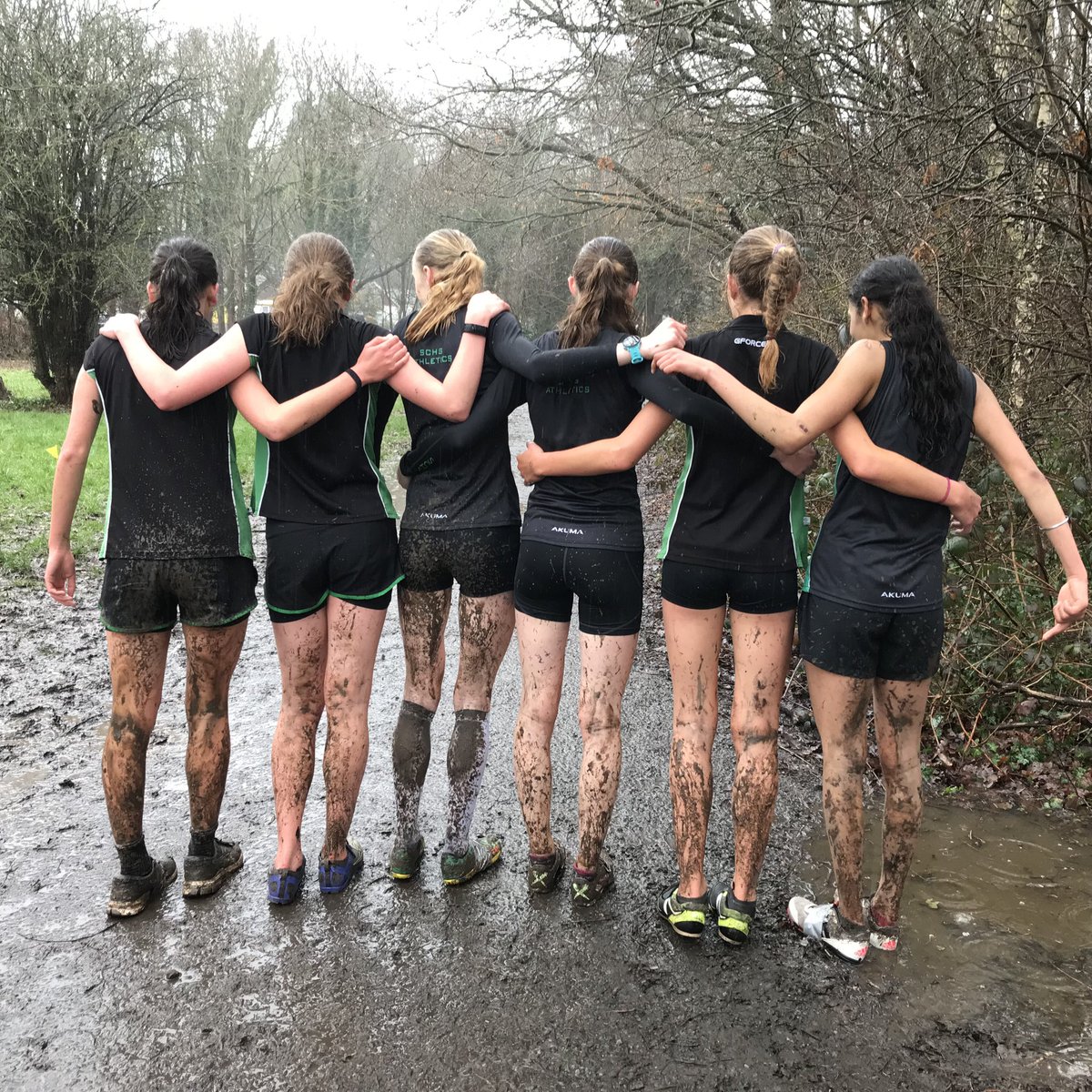 Well done to all the cross country runners today at the trust rally, tough conditions! #schscrosscountry