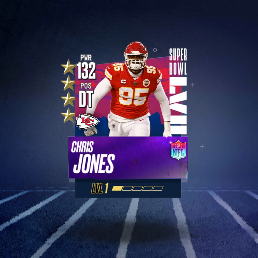 I just noticed someone bought my Chris Jones NFL Rivals card on the marketplace! I got $330 for it and the best part is that it came from a free pack😂👏