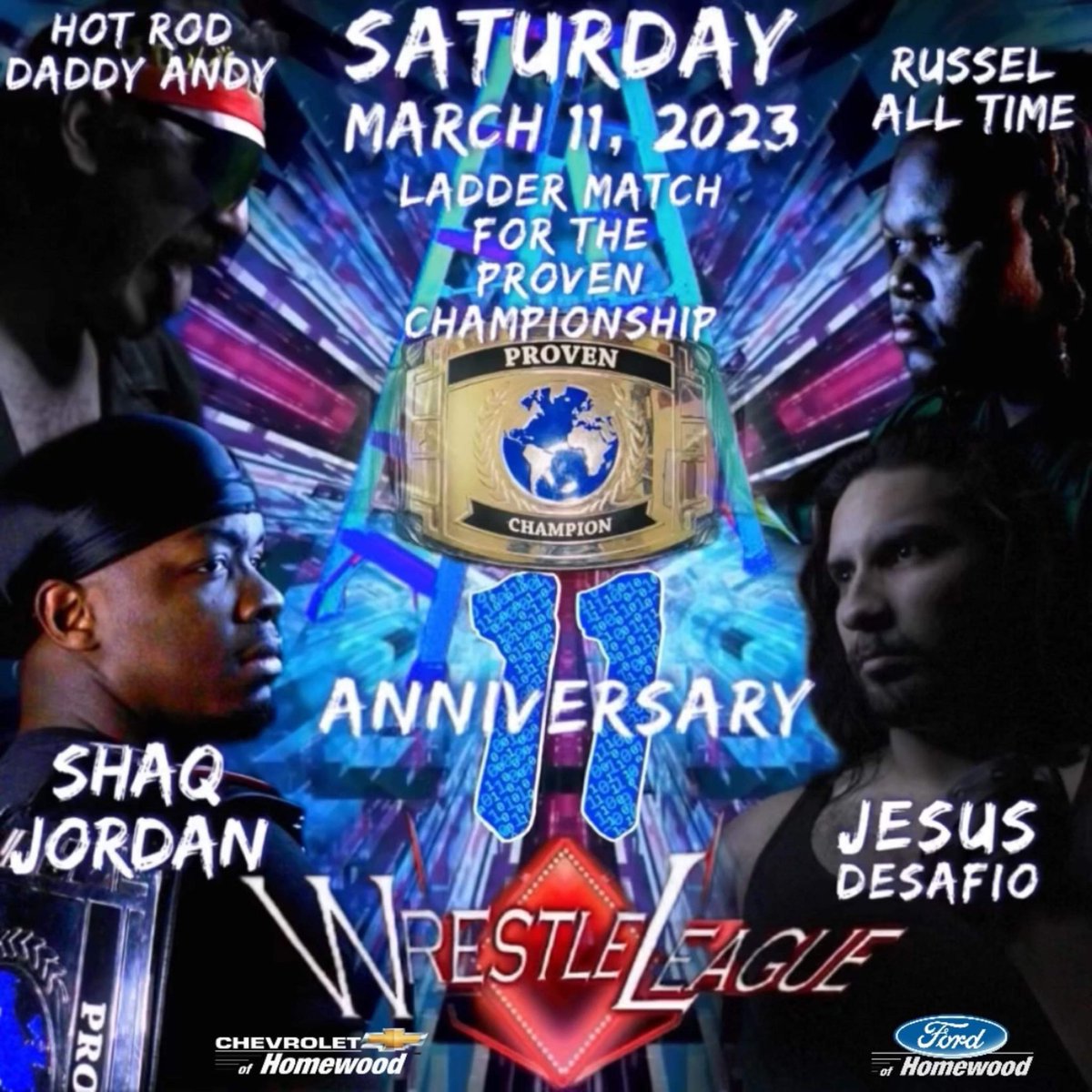 This is going to be one hell of ladder match, as four of the best talents today step up in order to prove who's the absolute best!