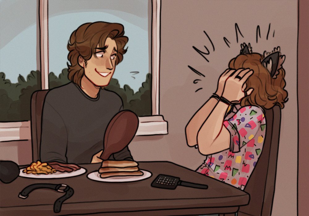 lazyjunebug's tweet photo. redrawing all of unus annus with steve and robin is something i'm willing to do
#strangerthings https://t.co/sfplrrjkWc