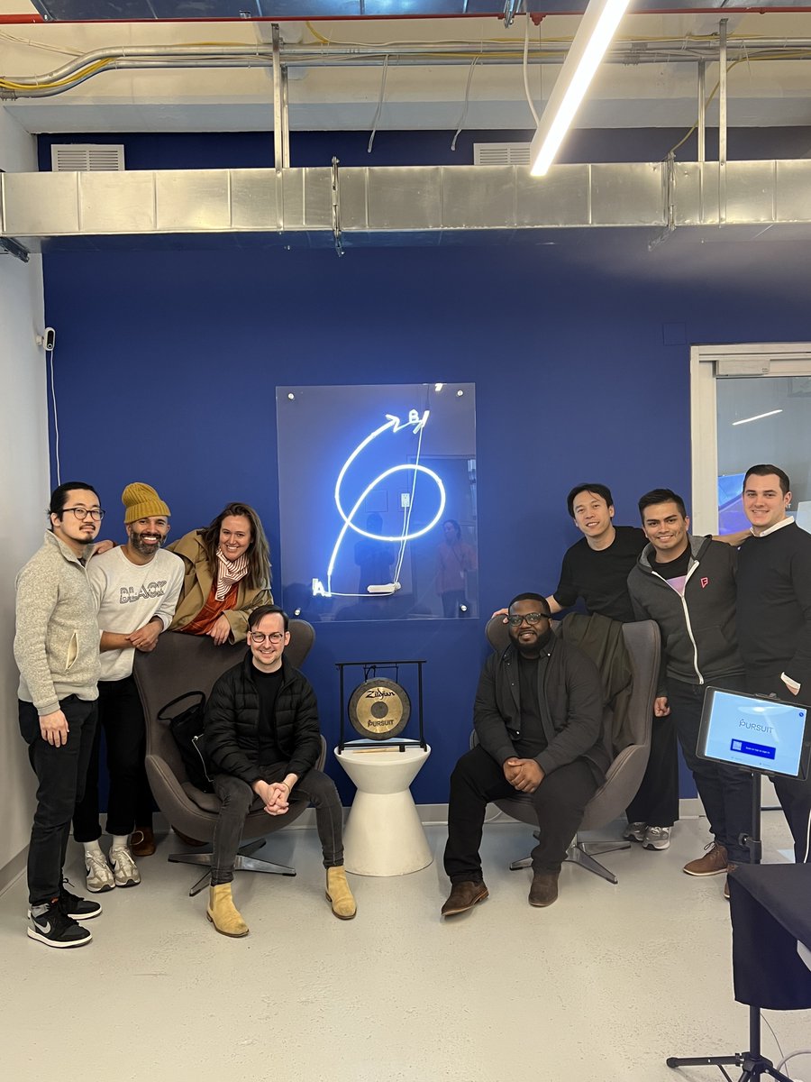 TechNYC's tweet photo. The Tech:NYC team just wrapped a packed (and very fun!) day in LIC! 

There's so much great work being led by our friends at @NYDesigns, @LICPartnership, @BoyceTechInc, @joinpursuit, and @QPLNYC! It was great to catch up with them all! https://t.co/zlSPiXkjIh