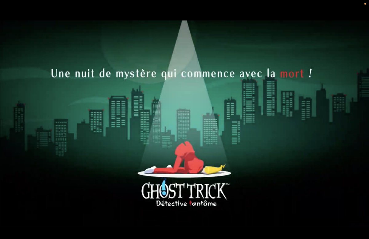 NintendHOME's tweet photo. 📅 Date – Ghost Trick : Détective Fantôme sera disponible sur Nintendo Switch le 30 juin. Le jeu proposera des musiques réorchestrées en plus de ses graphismes affinés. En précommandant le jeu, vous récupérerez quatre images de contours exclusives ainsi que deux musiques bonus. https://t.co/dhawnwGVVU