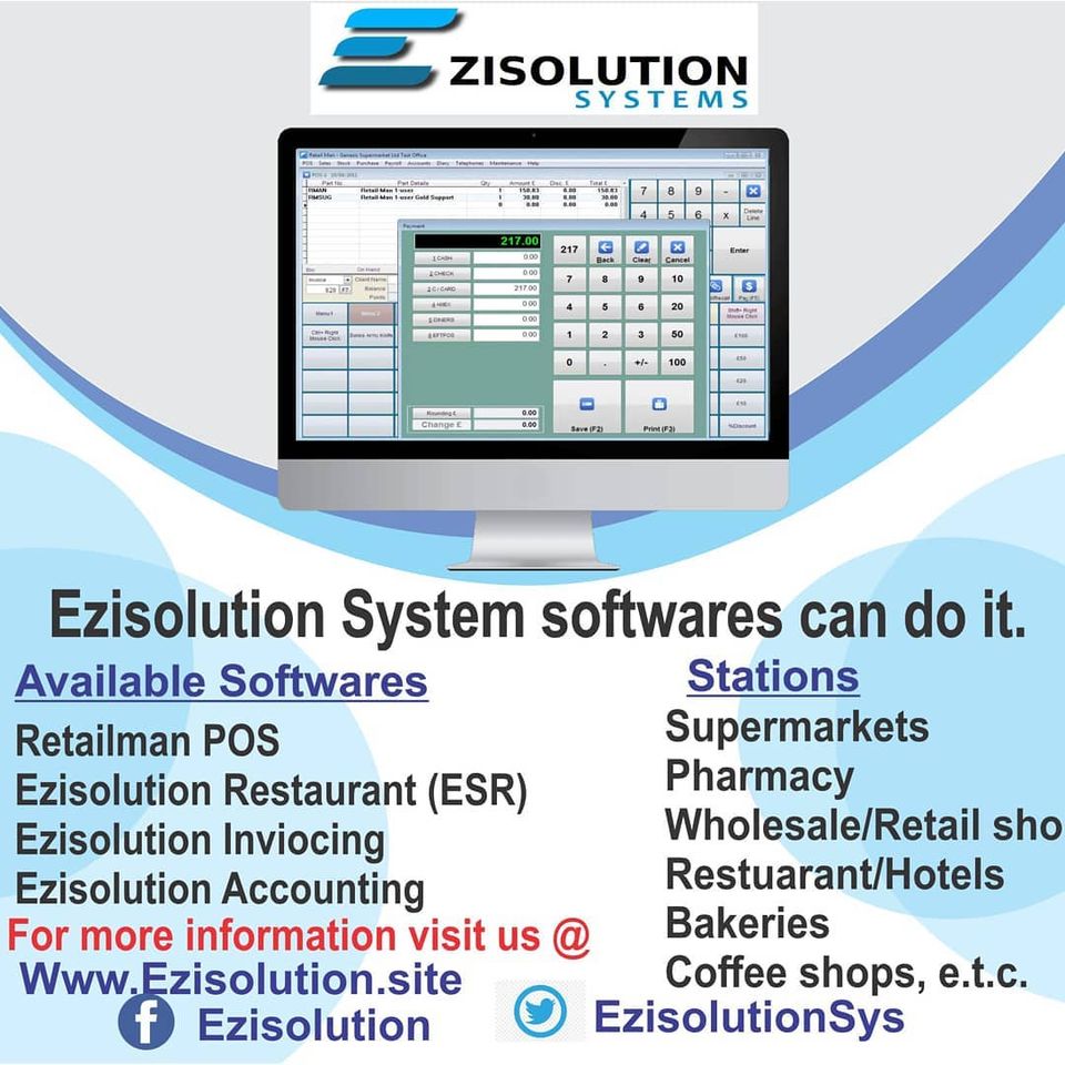 EzisolutionSys's tweet image. #retailman pos 6m, retail pos #Software for pc, pos software ...: ezisolution.site/index.php?rout… Rent Retailman POS license for six months. You can later extend the rental period or convert the lic..
$59.00
#retailsolution #ezisolution #pointofsale #pointofsalesystem #inventory