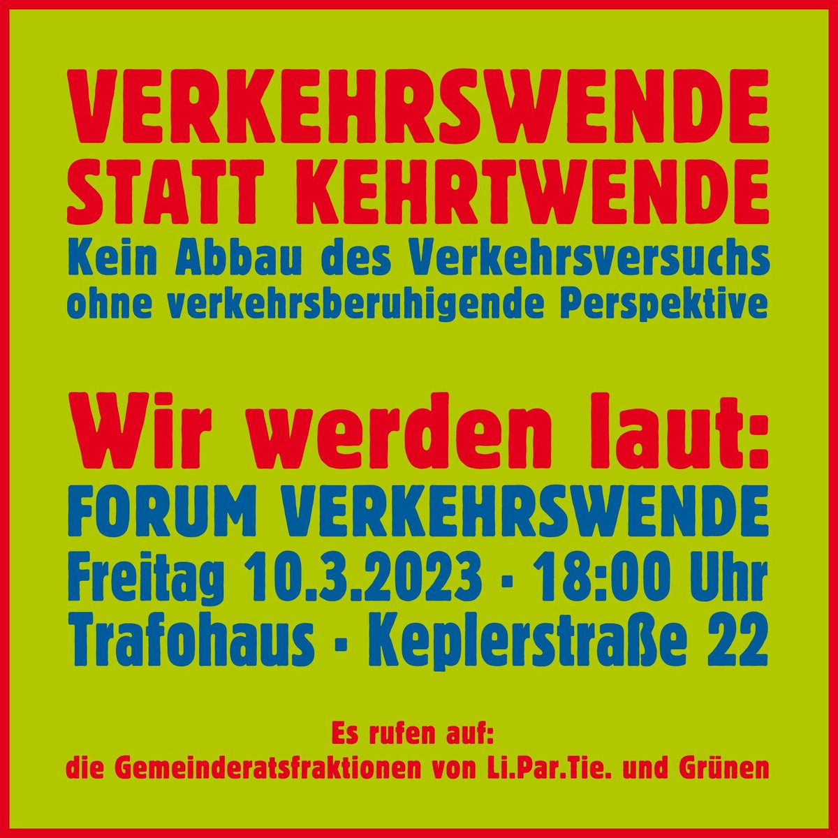 Denk dran morgen vorbeizuschauen: