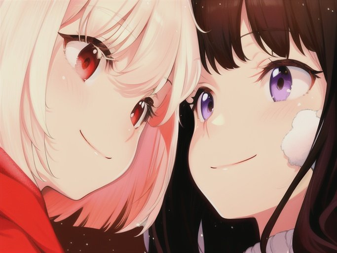 Chisato Nishikigi x Takina Inoue ❤️ Lycoris Recoil
By KakytroNYX 🖌️