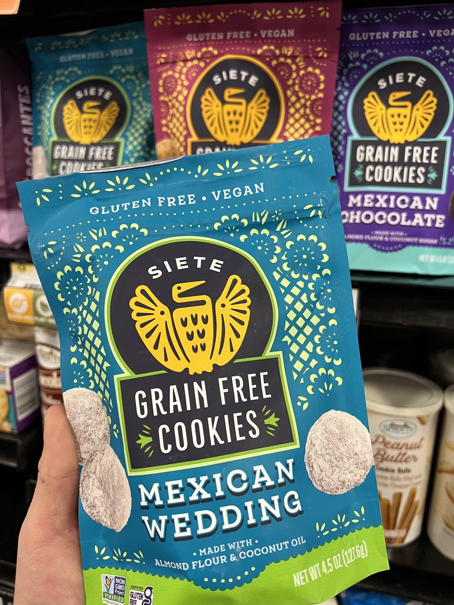 Wedding or not, here we come! (Straight to @sproutsfm to stock up on our Grain Free Mexican Cookies!)🏃💨⁠