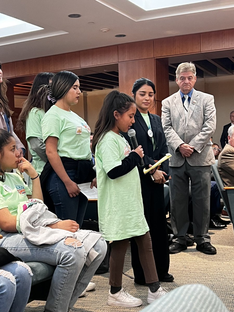 semilla_project's tweet photo. The Semilla Project is present for the hearing of #SB9 in the House Appropriations Committee 👋
Our youth members are using their voices to advocate for the legacy funds “As a young person, I believe that our communities deserve to have opportunities to engage with the outdoors.” https://t.co/QUNfCH3nkF