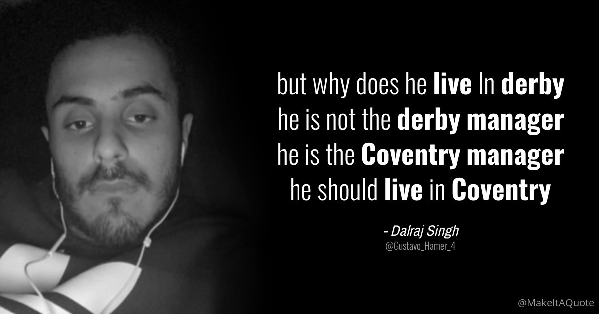 Not a bitter fan. Just Dalraj making a tit of himself again #PUSB