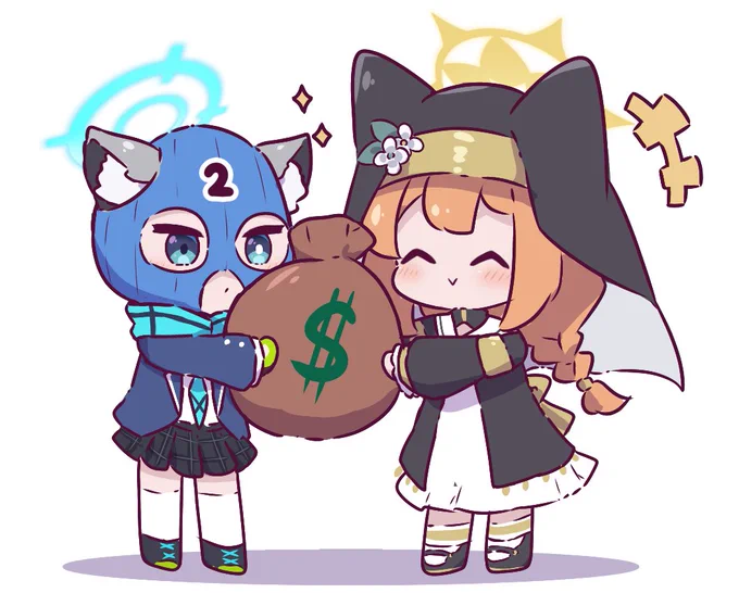  You just got robbed by a nun accomplice with the Masked Mizugi gang 