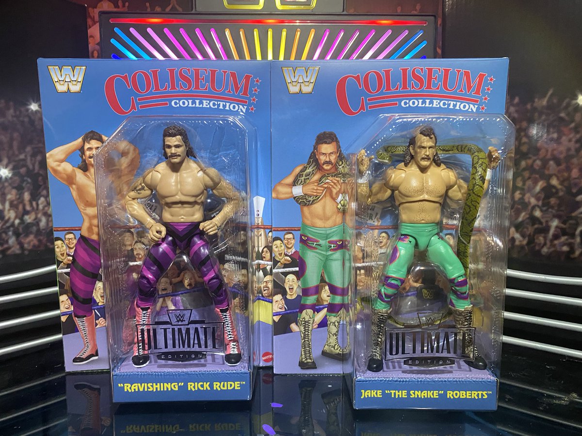 Is the @Mattel #ColiseumCollection THE best line of figures in wrestling history.? Legends 1-6 is currently my fave, but if this line keeps going, it’ll pass that. #figlife @FullyPoseable @3collectabros @chrisfracchi @Chatjose15 @JBTweetsElites @VerbalSoze37 @actionfigattack