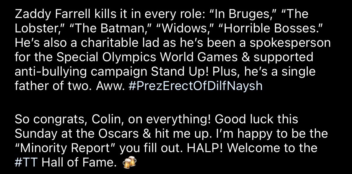 phoebe robinson is so real for this colin farrell appreciation post