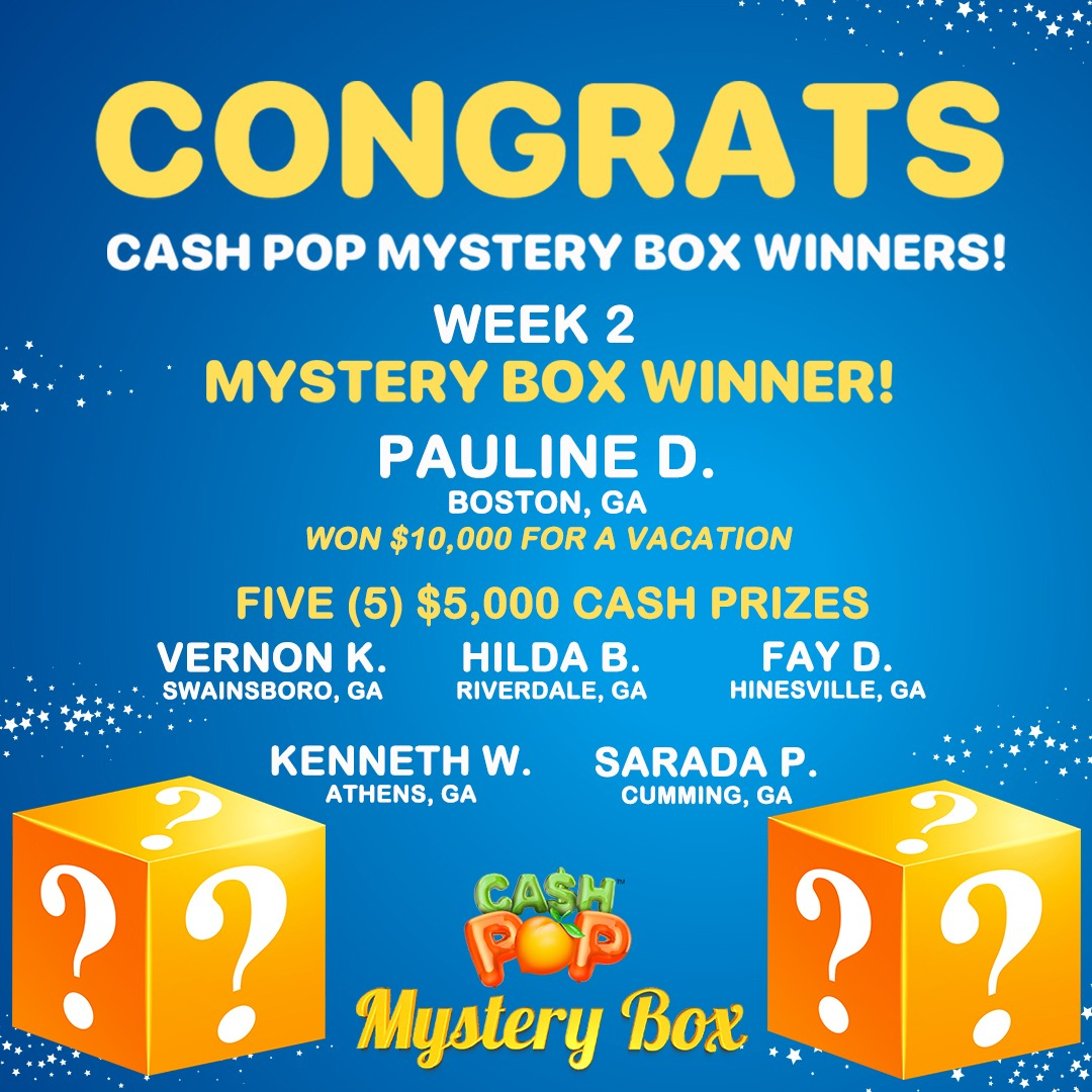 Lottery on Twitter "🚨 Congratulations to our Cash Pop Mystery