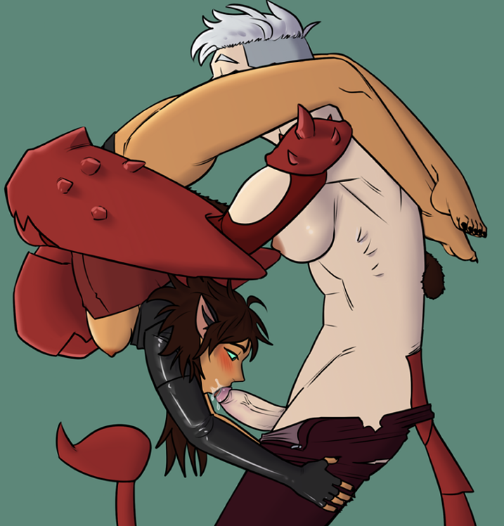 Nubeinvernal's tweet photo. Commission for @straydogbluess 
Thank you so much! https://t.co/DXqk817iyP