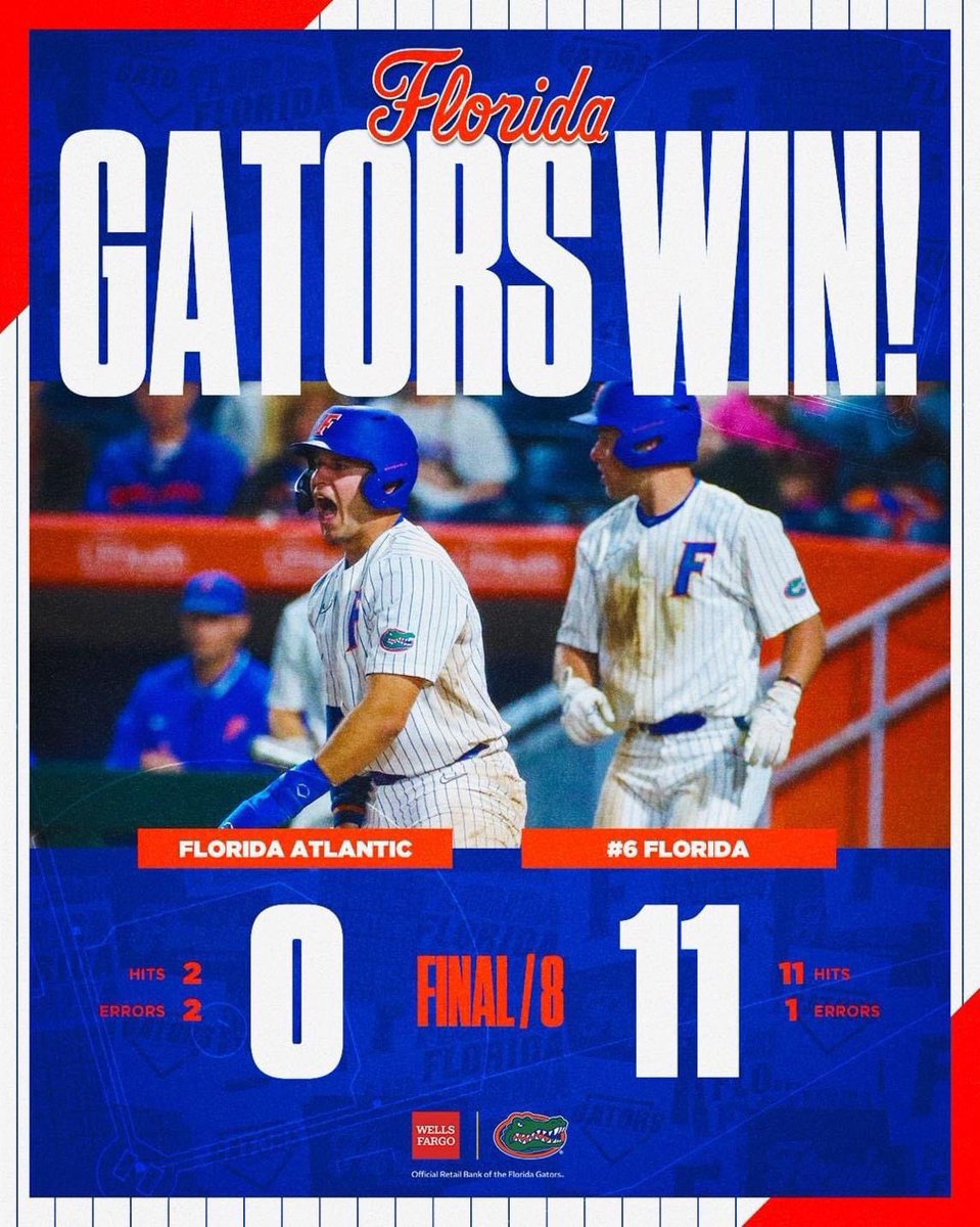 JPTULL's tweet photo. Gators love the long ball &so does @alzcnfl @GatorsBB Jac Caglianone ended the game w/a walk off GrandSlam. It was the 40th Gators homer of the season. #OakHammock #HomeRunsforHope YTD jumps to $2000. #oakhammock Donates $50 for each dinger. @delatorre @GatorsScott @Learfield https://t.co/tSJzpMNU5Y