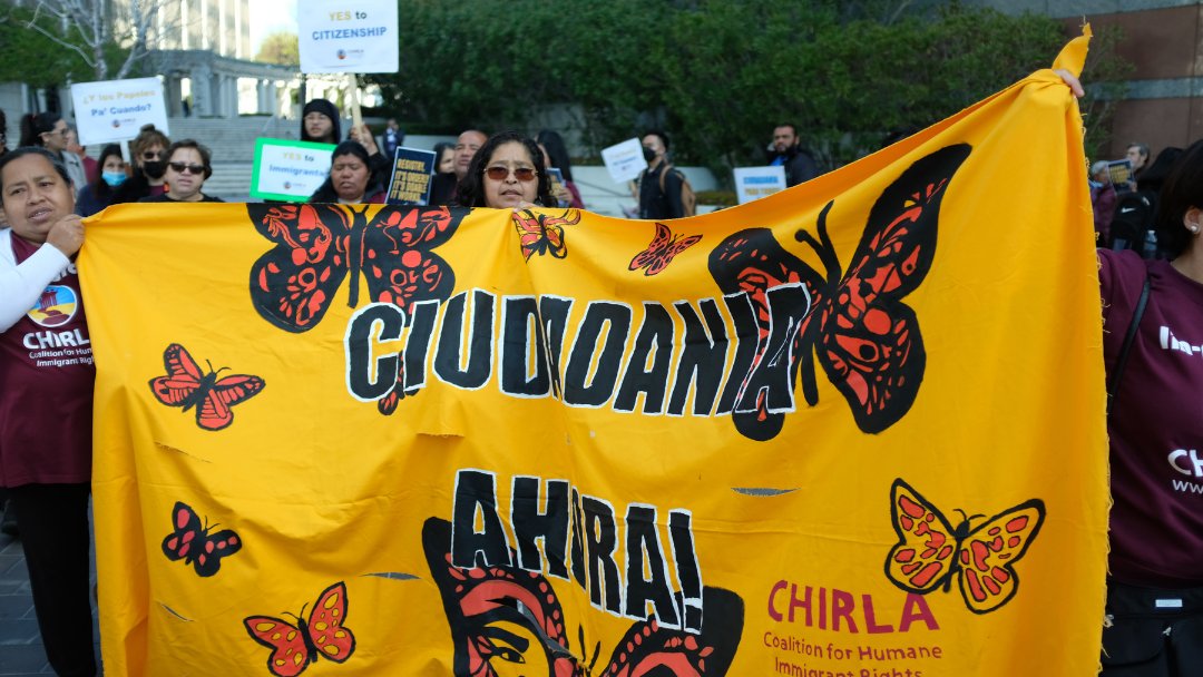 ajsocal_'s tweet image. Congress, NOW is the time to secure a #pathtocitizenship for over 8 million ppl. The Registry Bill was re-introduced in Congress and we came out to DTLA to support!