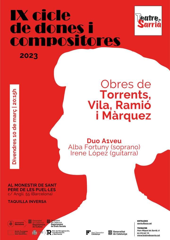Tecla20573446's tweet photo. Us esperem demà 10 de març al Monestir de Sant Pere de les Puel.les! https://t.co/DOZkrC24qg