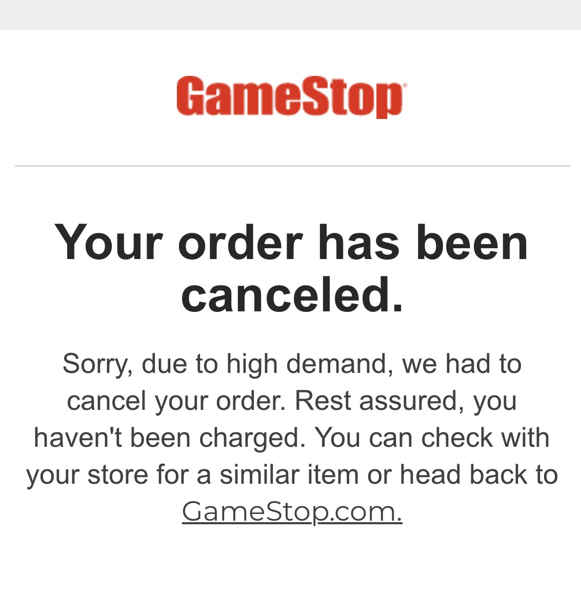 SampleCheeks's tweet image. I preordered the RE4 CE back in October and now I receive this email today just weeks before release?! This is terrible on the part of @GameStop and I have always given them the benefit of doubt even though they screwed me over many times over the years but this is the last time