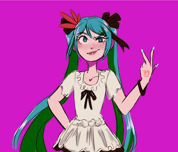 And here's my miku day miku's from the past 3 years.. 2020, 2021, 2022! The improvement- :v 