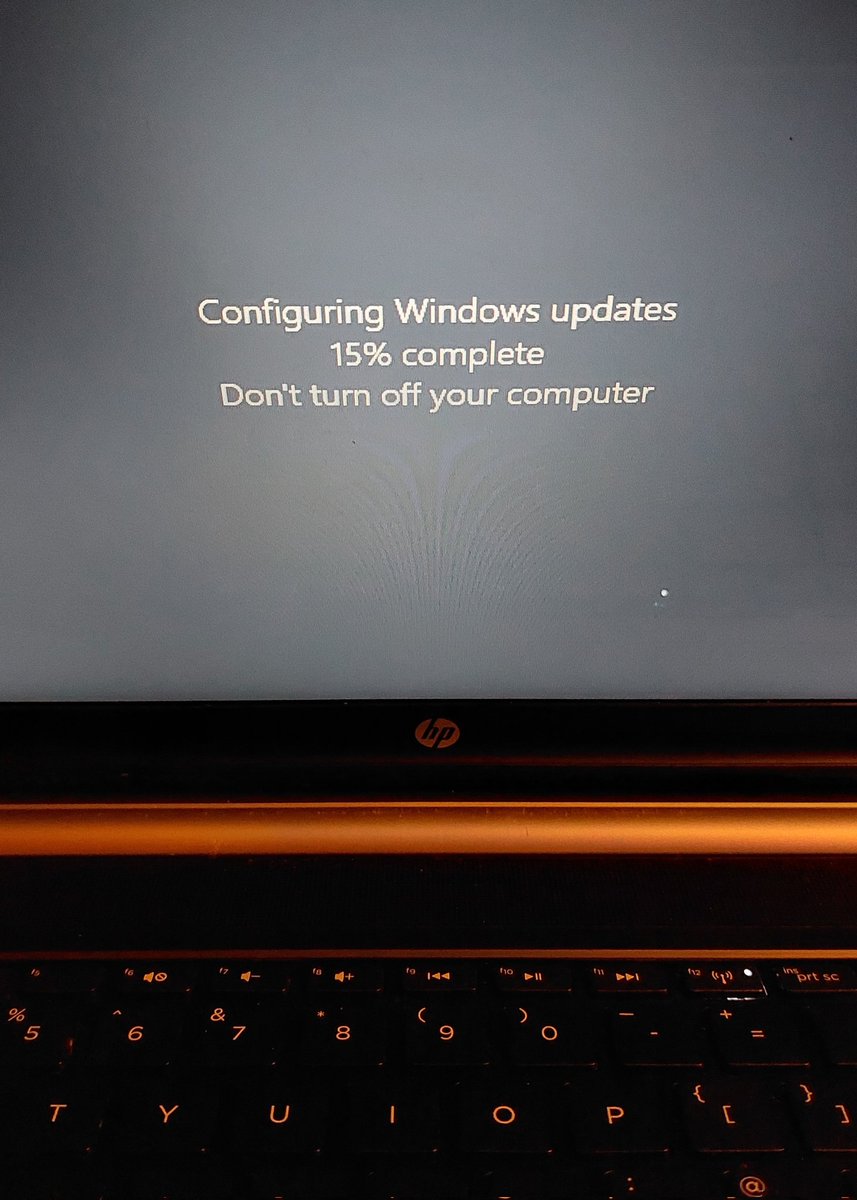 DotDWizard's tweet image. F*@K!! I HATE #WindowsUpdates!!!
Think I&apos;m done for the night! 😭