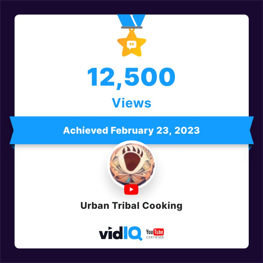 UrbanTribalCook's tweet photo. @vidIQ https://t.co/ML6G6r68BG