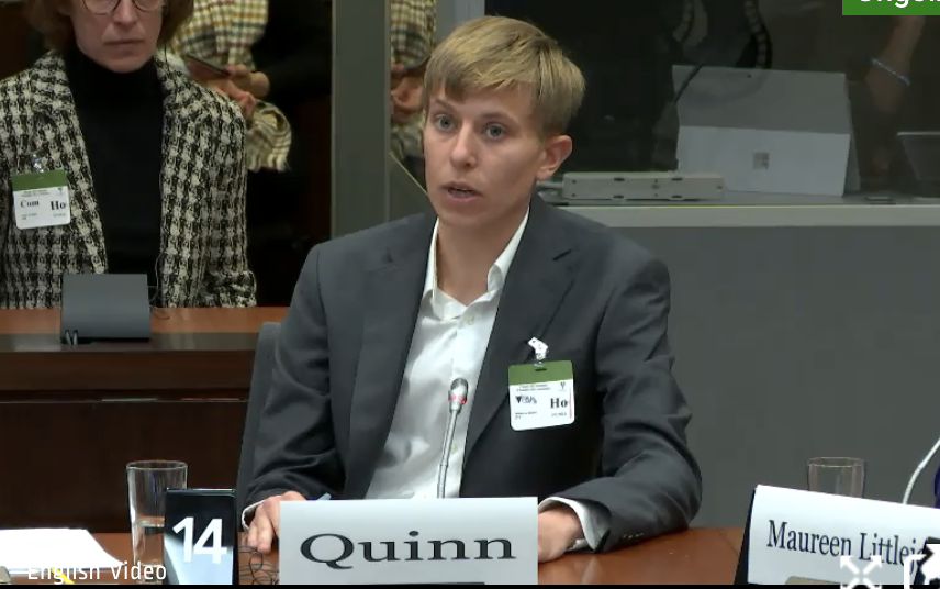 WomenandSportCA's tweet photo. In today’s testimony, @sincy12, @janinebeckie , @sophieschmidt13 and @TheQuinny5 spoke powerfully about the many ways gender inequity shows up in soccer and the corrosive impact it has on sport and those who play. We stand with all who demand equity. #EnoughIsEnough https://t.co/W3jIZmxiMB