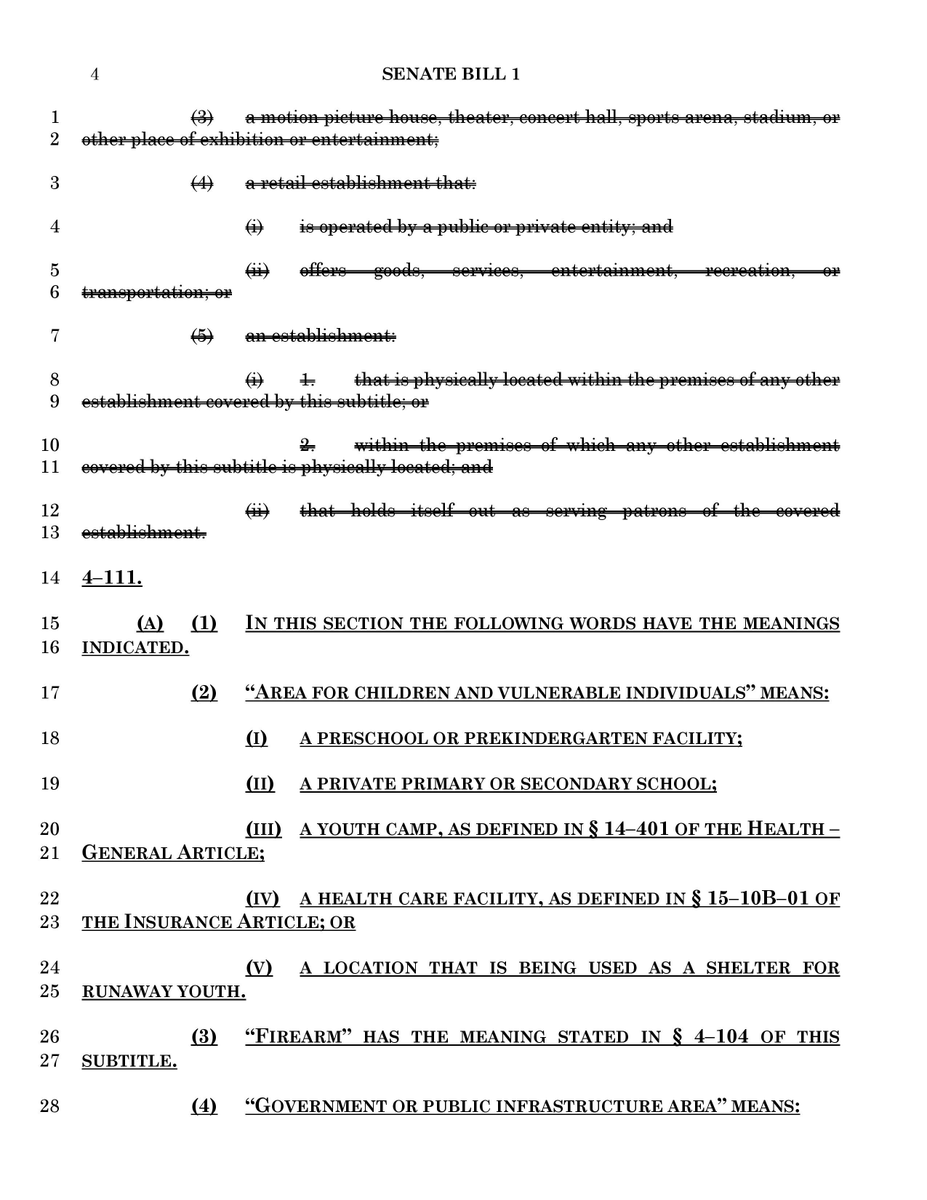MD_Shall_Issue's tweet photo. SB 1, the Bruen response bill, as amended by the Senate today is available in our tracker at the link. 

We remain steadfastly opposed to the bill.

https://t.co/agQV3gg2kB https://t.co/qCtcks3Cf9