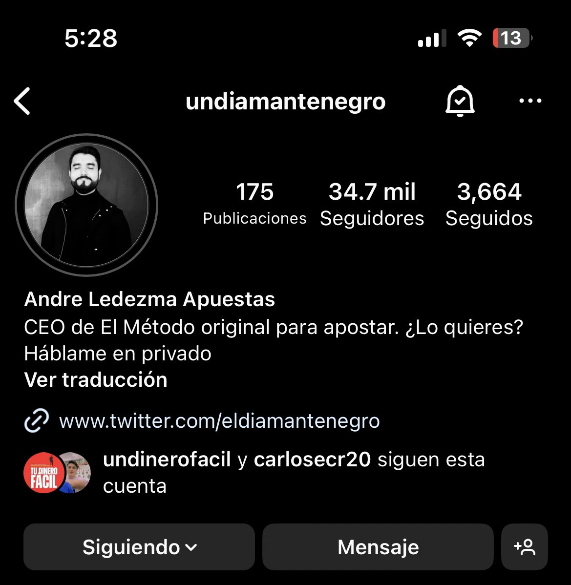 hhector01's tweet photo. @Eldiamantenegro Ánimo 🙏👍 https://t.co/GibWdVlxFa