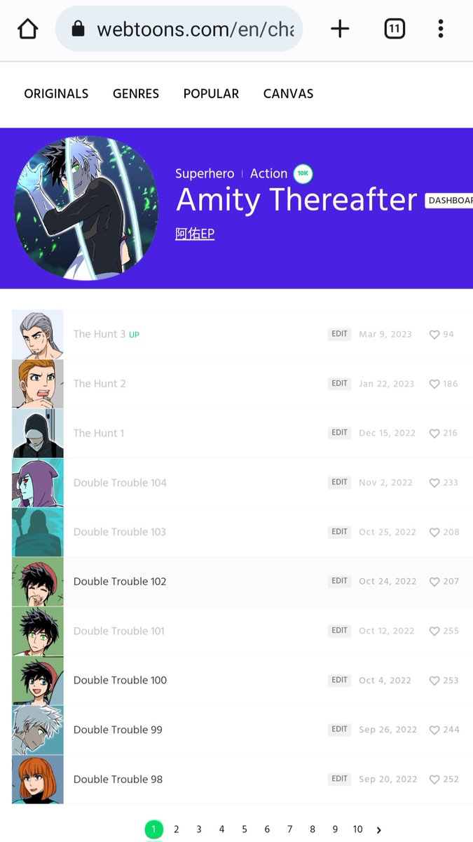 E_P_10's tweet photo. New update on Danny Phantom Webtoon Amity Thereafter.  Go read it! Jack and Vlad's friendship turned sour after Jack found out the truth about Vlad's identity and what he did, but they still needed to work together to help Danny. #dannyphantom #Danny_Phantom https://t.co/gUwQQNpiNx