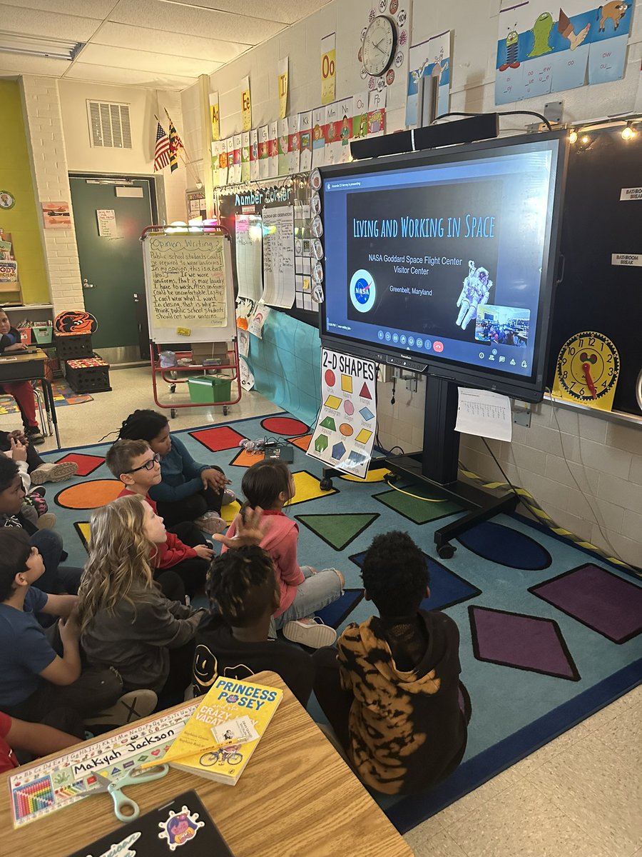 Sarah Schwinn (@sschwinnbcps) on Twitter photo Thank you <a href="/NASAGoddard/">NASA Goddard</a> for letting us have a virtual assembly today with Ms. Amanda! We loved it! <a href="/SandyPlainsES/">Sandy Plains ES</a> Thank you <a href="/NASAGoddard/">NASA Goddard</a> for letting us have a virtual assembly today with Ms. Amanda! We loved it! <a href="/SandyPlainsES/">Sandy Plains ES</a>