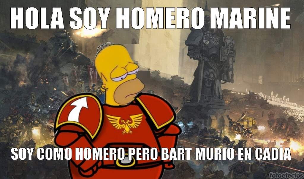 Y un tiranido se comió a Lisa.