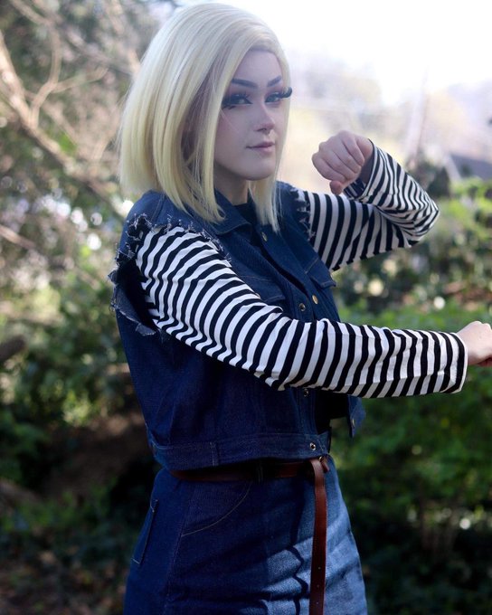 Android 18 on and off 🥵😈   Link in my bio or down below for both sets of photos!  https://t.co/a0yP2QPYu9<a href="/tag/cosplayers"class="tags"><span>#cosplayers</span></a><a href="/tag/dragonball"class="tags"><span>#dragonball</span></a><a href="/tag/dragonballz"class="tags"><span>#dragonballz</span></a><a href="/tag/android18"class="tags"><span>#android18</span></a>