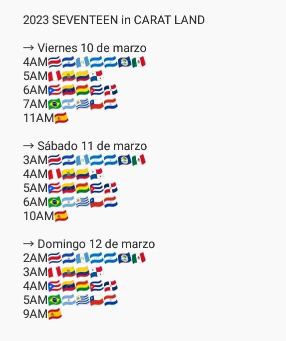 Hola a todos!

Estare compartiendo recetas y demas para el💎ᴄᴀʀʀᴏᴛʟᴀɴᴅ ₂₀₂₃💎

— Viernes 10/03, sábado 11/03 y domingo 12/03

— Comenta este tweet si quieres recibir el documento con los links

⚠️Recuerda seguirme o tener dms abiertos para que te lleguen los msj⚠️