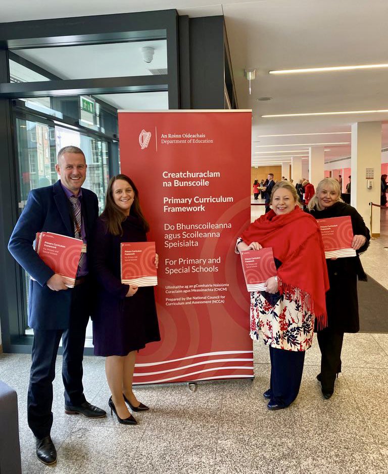 MerriganDr's tweet image. Honoured to represent the voice of special schools and children with special educational needs in shaping the Primary Curriculum Framework @NormaFoleyTD1 @NCCAie @Education_Ire A landmark day in primary and special education in Ireland @NABMSE @INTOnews @IPPN_Education @ncseirl