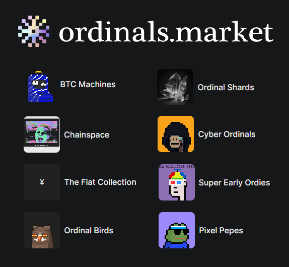Ordinals Market tweet media