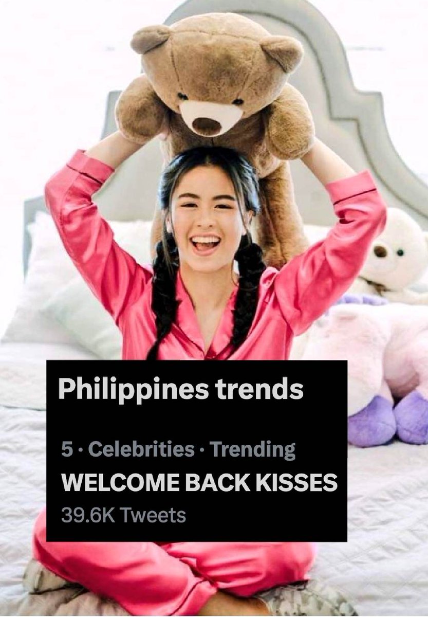 Good Morning Kissables !
Can you believe it, 
We are still trending at 5th spot here on Twitter ! Great job #Kissables 

WELCOME BACK KISSES

<a href="/KissesDelavin/">Kisses Delavin</a>
#KissesDelavin