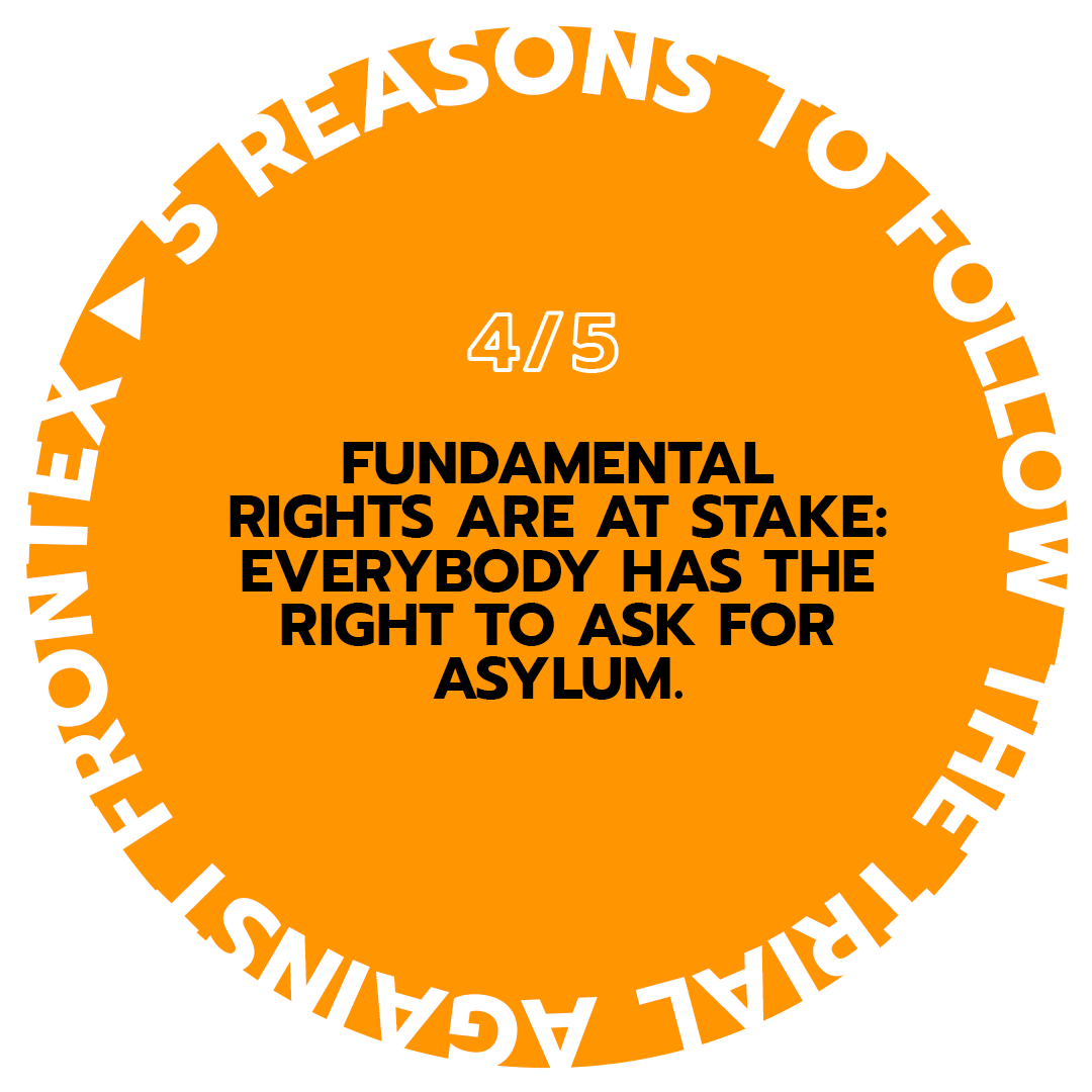 SW_LegalAid's tweet photo. REASON Nr. 4: Asking for asylum is a human right. 

The hearing is now over, but fundamental rights violations are continuing. Europe, are you watching?
#notonourborderwatch https://t.co/wzW2MqM9uX
