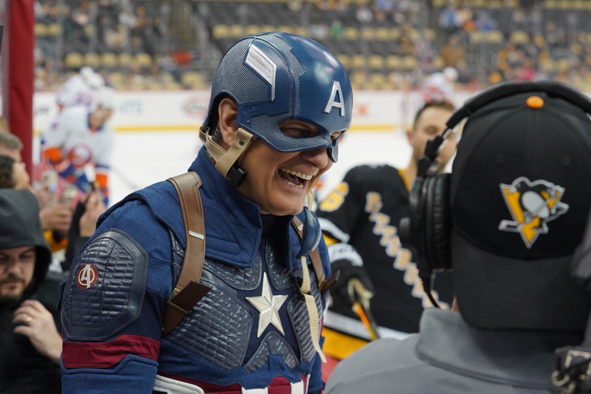 penguins's tweet photo. Captain Potash reporting for duty. https://t.co/lOvqR5Yw14
