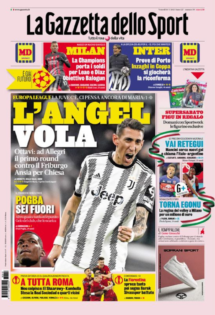 Football Italia on Twitter "Friday's Italian Calcio headlines in