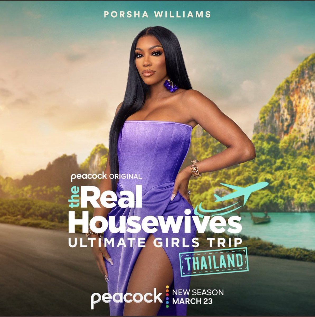 And if anyone got something negative to say about @Porsha4real  with this serve, I’d be convinced that you a hater… PERIOD!!! Come thru queen #RHUGT3 #porshawilliams #RHOA