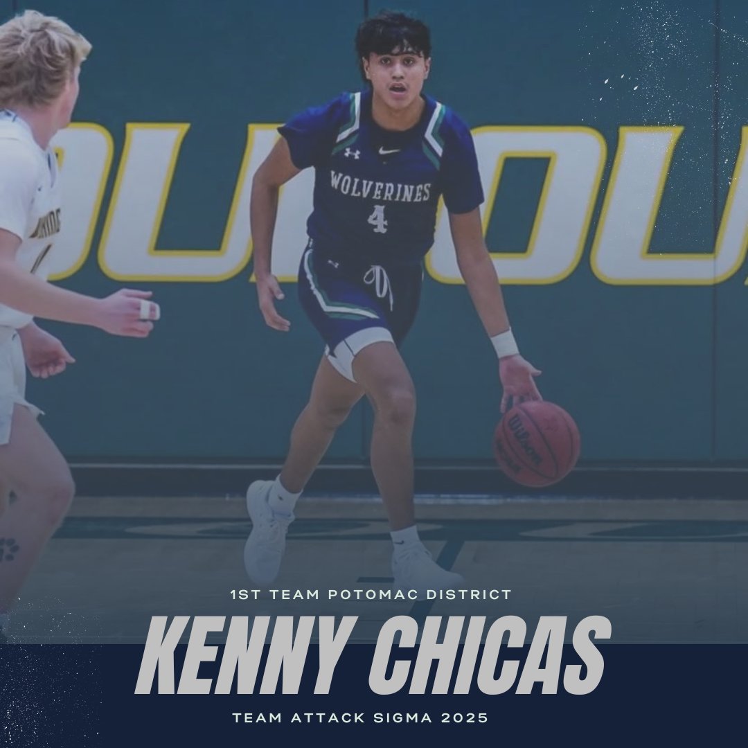 LBAAttack's tweet image. Kudos to Kenny Chicas for ranking in First Team for the Potomac District! 👏👏 #TeamAttack