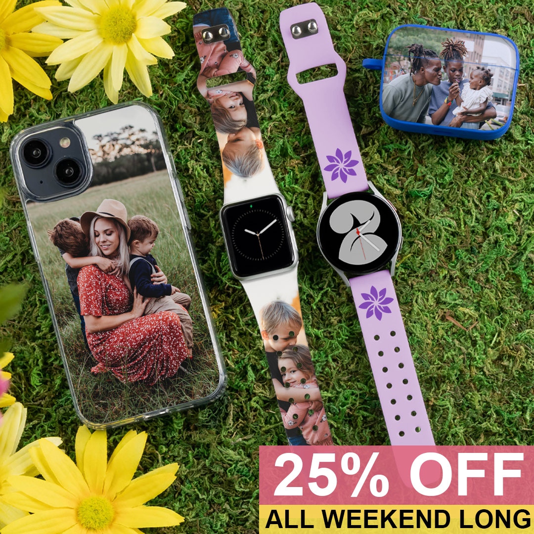 Use code: LUCKY25, sitewide all weekend long! Catch brands like Call of Duty, Betty Boop and The USPS on our website. New seasonal and St.Patrick's holiday bands, phone and earbud cases are also live. Sale goes from Thursday March 9th to Sunday March 12th. l8r.it/eVYa