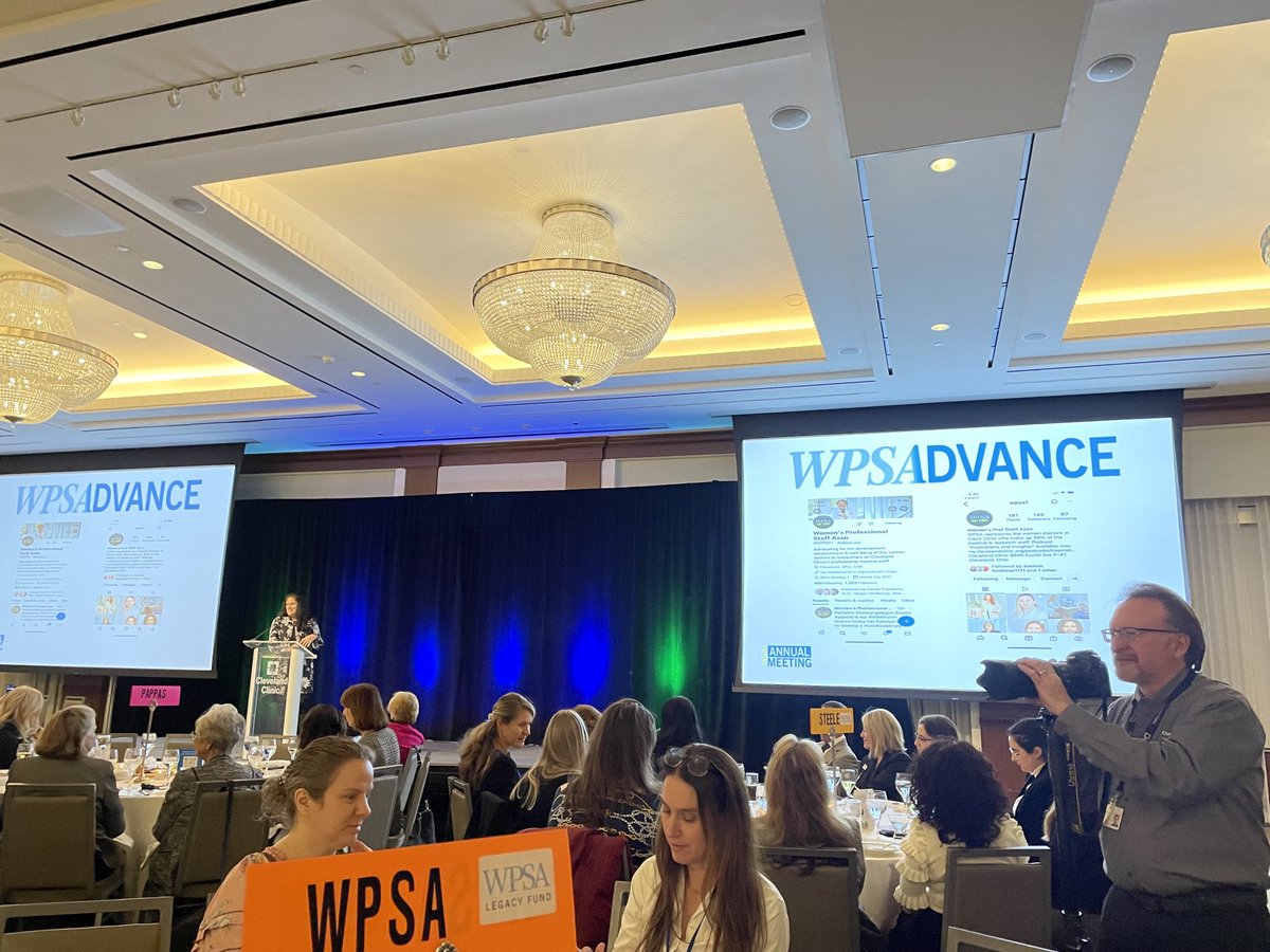 Namita Gandhi (@namitasg1) on Twitter photo Sold out WPSA event - what a great way to recognize the women in medicine <a href="/ClevelandClinic/">Cleveland Clinic</a> #wpsaadvance <a href="/WPSA1/">Women’s Professional Staff Assn</a> Sold out WPSA event - what a great way to recognize the women in medicine <a href="/ClevelandClinic/">Cleveland Clinic</a> #wpsaadvance <a href="/WPSA1/">Women’s Professional Staff Assn</a>