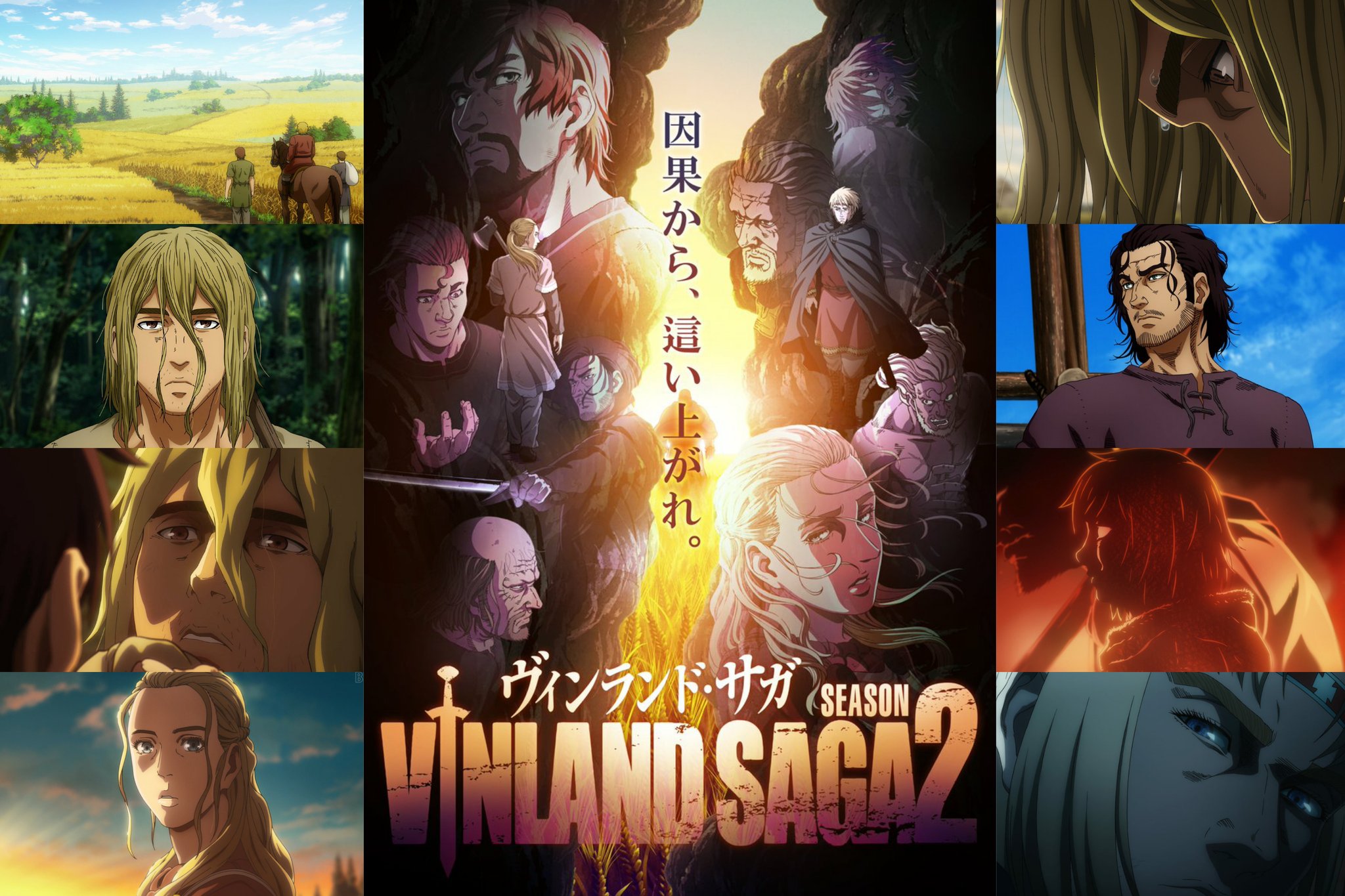 Second season of Vinland Saga will be available on Netflix