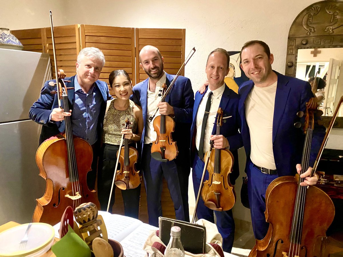 MCPChamberMusic's tweet photo. #tbt - It's been two weeks since our final performance of Schubert's Cello Quintet at the @FestivalFebrero 
capping off an incredible two weeks of music making, rekindling of friendships, and collaboration! 

Next stop, recitals in NYC and at @LeeUniversity :-)

#ClassicalMusic https://t.co/M7P0lJougd
