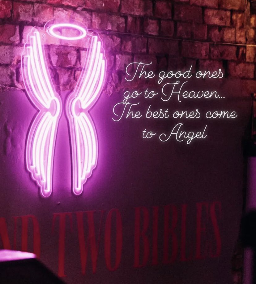 Angel And Two Bibles tweet media