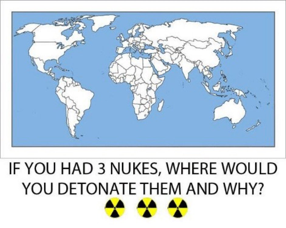 RattleSandwing's tweet image. Let’s say it’s three tsar bombs