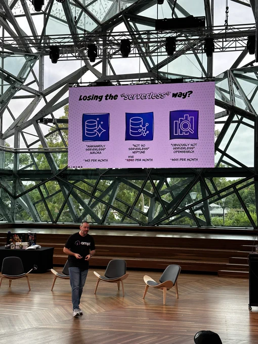 Image from AWS Users Melbourne (@AWSMelb)