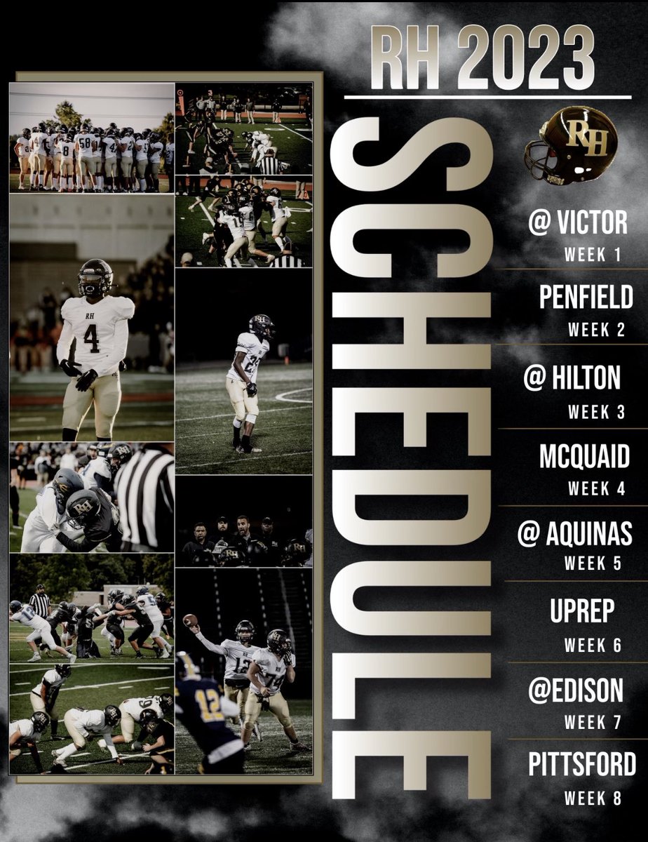2023 Schedule! Days and Times still need to be finalized.