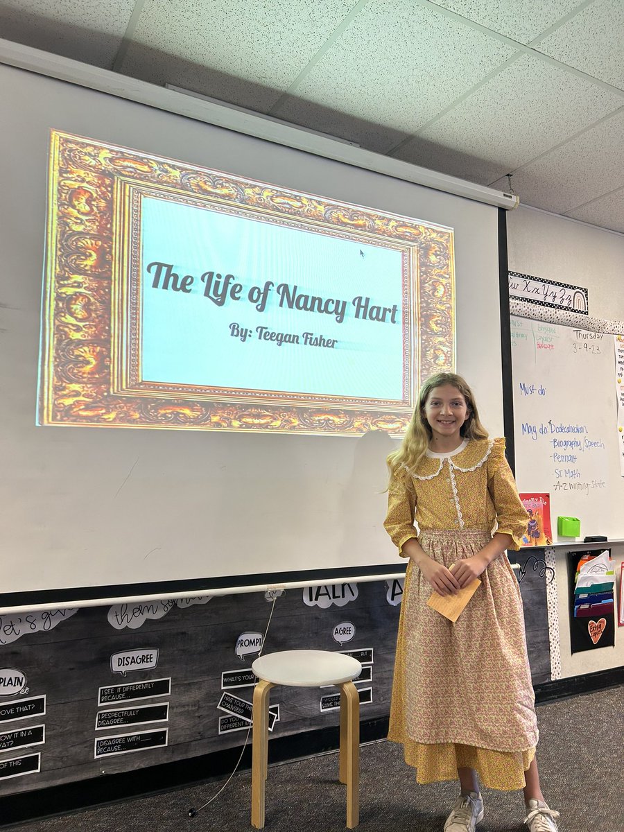 Today we traveled back in time and got to see 32 presentations from some pretty interesting colonial figures like Thomas Jefferson and Martha Washington! 👵🎩🧓🏚️🇺🇸 Ss worked hard on their presentation literacy skills and absolutely made themselves so proud 👏🏽